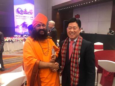 Sadguru Bhau Maharaj ji at Asia-Pacific Summit 2018, Nepal