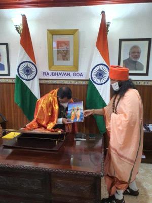 Courtesy visit to the Governor of Goa.