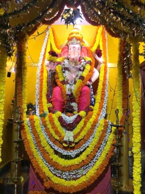 Shri Ganesh Visurjan program at Betora Math