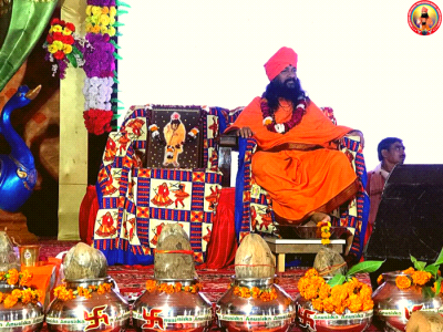 Satsang of H. H. Shree Shree Shree Sadguru Bhau Maharaj ji at Etawah, Uttar Pradesh.